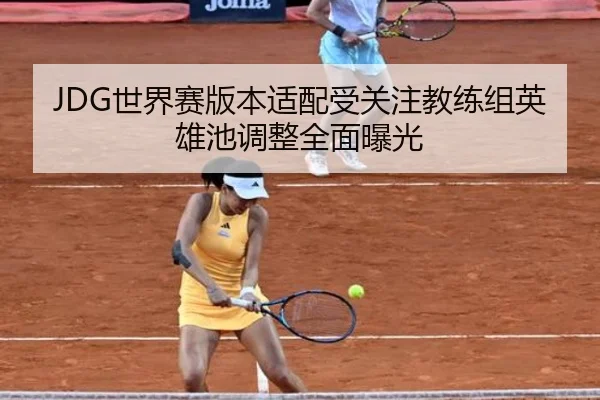 JDG世界赛版本适配受关注教练组英雄池调整全面曝光 | wmsports